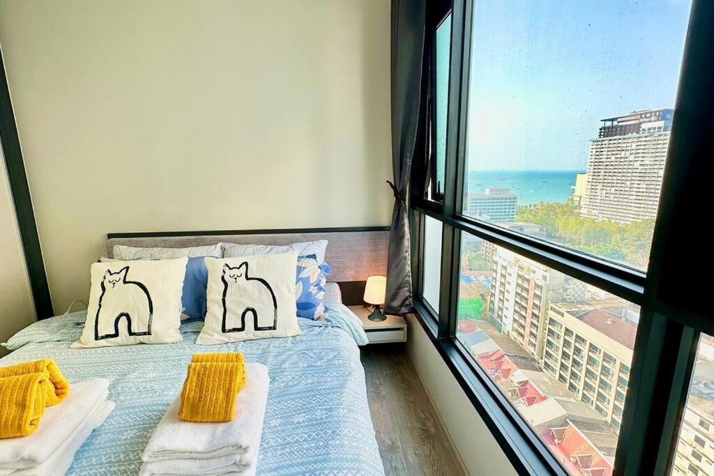 The Base Central Pattaya Quiet Room With Infinity Pool & Free Netflix מראה חיצוני תמונה